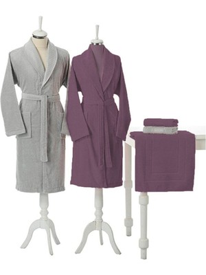 Bornoz Takımı Camellia Happy Set Aile Seti 5 Parça