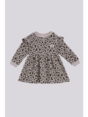Bg Store Kız Bebek Desenli Elbise
