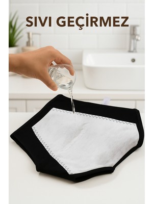 Regl Külodu, Yıkanabilir Gece / Gündüz Kullanım  Regl Dönemi Için Özel Tasarım Kadın Külodu