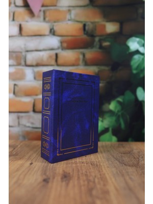 NURCANIM 10x15 cm 100'lük Ciltbezli Deluxe Fotoğraf Albümü Lacivert