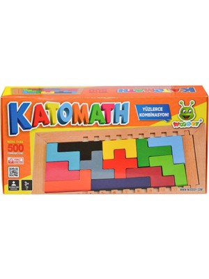 Woodoy 079KR Sinerjim Ahşap Katomath Oyunu