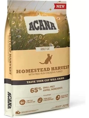 Acana Homestead Harvest Tavuklu ve Hindili Yetişkin Kedi Maması 1.8 kg