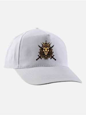 Aslan Baskılı Şapka - Aslanlı Şapka