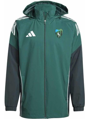 Kocaelispor Adidas JI8936 Antrenman Yağmurluk Yeşil-Siyah
