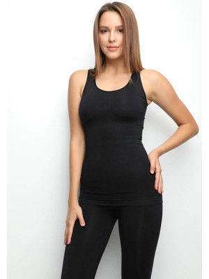 Avennies Dikişsiz Kadın Atlet Korse – Toparlayıcı ve Vücut Şekillendirici Askılı Model