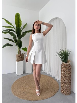 Alfie Pileli Atlas Mini Elbise