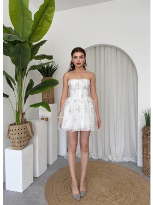 Neo Straplez Mini Elbise