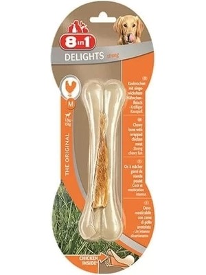 8 In 1 Delights Tavuklu Köpek Kemik Ödülü Large 130 gr