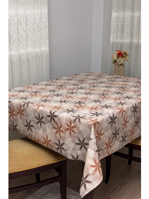 Decorekor astarlı Elyaf Tabanlı Silinebilir Hijyenik Muşamba Pvc Masa Örtüsü 110.A