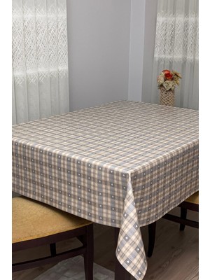 Decorekor astarlı Elyaf Tabanlı Silinebilir Hijyenik Muşamba Pvc Masa Örtüsü C57-5