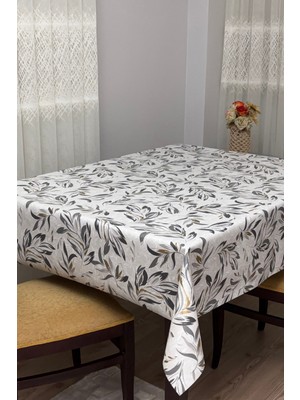 Decorekor astarlı Elyaf Tabanlı Silinebilir Hijyenik Muşamba Pvc Masa Örtüsü 1258-1