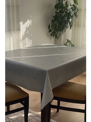 Decorekor astarlı Elyaf Tabanlı Silinebilir Hijyenik Muşamba Pvc Masa Örtüsü 50.e