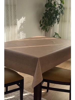 Decorekor astarlı Elyaf Tabanlı Silinebilir Hijyenik Muşamba Pvc Masa Örtüsü 50.h