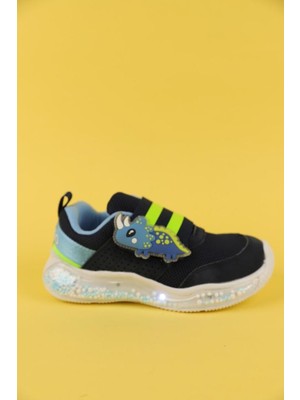 27-36 Numara Erkek Çocuk Lacivert Renk Dudino Dino Bowıe Spor Ayakkabı