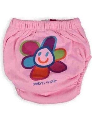 Unisex Pembe Bebek Alıştırma Külodu