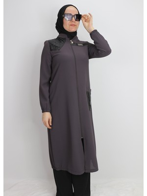 1021 Önden Fermualrı Kol Uçları Lastikli Cepli Giy Çı Kap Qys Kap #24-04#