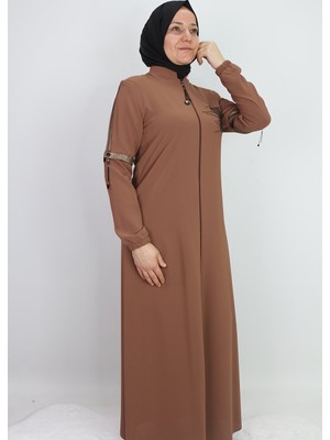 4003 Göğsü Zik Zak Taş Model Kol Ucu Lastikli Kolları Pul Detaylı Hakim Yaka Qys 4003 #23-01#