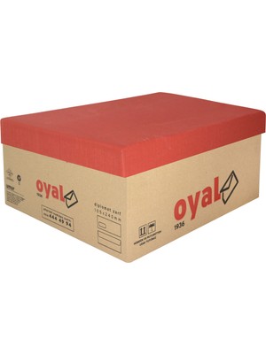 Oyal Diplomat Zarf Pencereli 105 x 240 mm Beyaz SLK 500'lü Paket