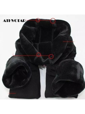 Kadın Içi Polar - Peluş Yüksek Bel Fit Termal Tayt