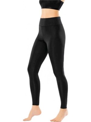 Kadın Siyah Dalgıç Sporcu Tayt Yeni Sezon (1 Adet Ekonomik)