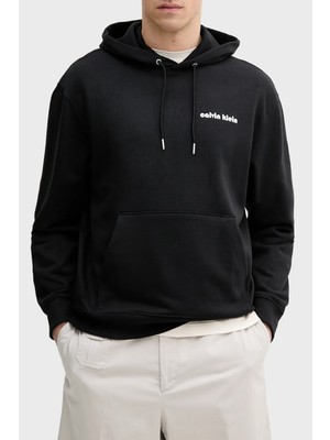 Calvin Klein Pamuklu Regular Fit Kapüşonlu Sweat LV04RC293GUB1 Erkek Sweat LV04RC293G Ub1