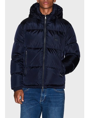 Armani Exchange Kuş Tüyü Dolgulu Çıkarılabilir Kapüşonlu Şişme Mont Erkek Mont XM000348 AF12286 UB101