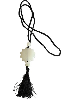 Teslim Taşı Kolye – 12 Imam Sembolü – Alevilik & Bektaşilik – Doğal Taş El Yapımı Imam Kolyesi