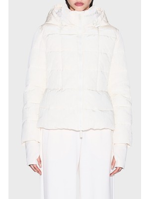 Armani Exchange Kapitoneli Regular Fit Kapüşonlu Mont Bayan Mont XW000650 AF16207 U1003