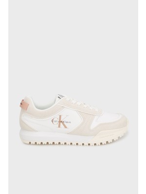 Calvin Klein Süet Logolu Sneaker Ayakkabı YW0YW0205205P Bayan Ayakkabı YW0YW02052 05P