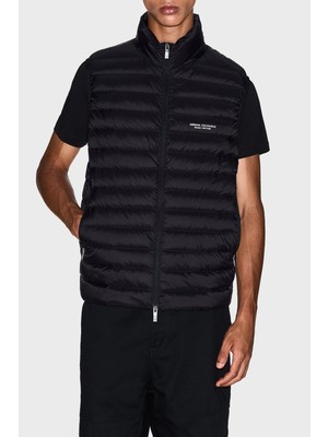 Armani Exchange Kapitoneli Kuş Tüyü Dolgulu Regular Fit Şişme Yelek Erkek Yelek XM001576 AF16927 UC001