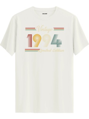 Colermi Klasik Vintage Tişört 1994 Tarihli Doğum Günü Hediyesi Bisiklet Yaka  Vintage Tshirt