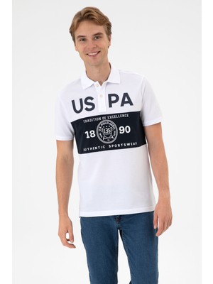 U.s. Polo Assn. Erkek Beyaz Tişört 50299822-VR013