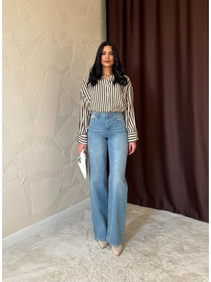 Asyahsap Mavi Comfy Jeans Pantolon