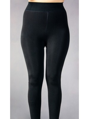 Siyah Içi Peluş Tayt