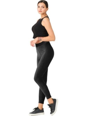 618 Fitilli Kadife Tayt