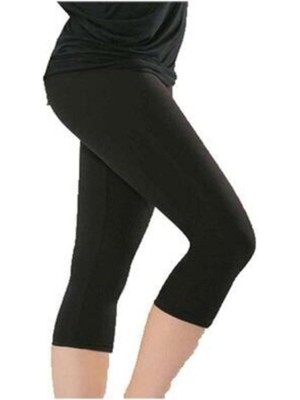 Likralı Kapri Kadın Tayt