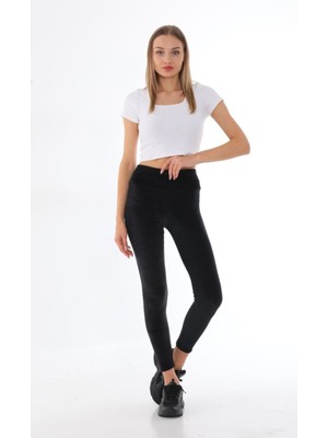 Kadife Yumuşak Tayt