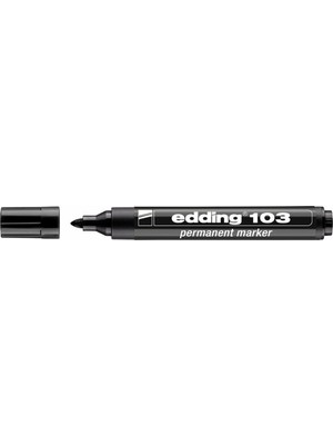 Edding 103 Siyah Koli Kalemi Permanent Marker