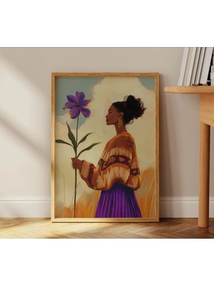 Tek Parça Salon Ofis Dekor Tablo Çerçeveli Tablo KT15