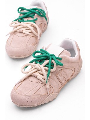Z-Style Süet Spor Sneaker Kadın Ayakkabı Şık Günlük
