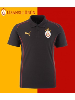 Galatasaray Lisanslı Puma A Takım 5 Yıldız Polo T-Shirt