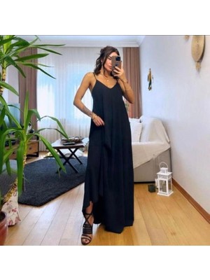 Passense Kadın Ip Askılı Salaş Süprem Kumaş Elbise