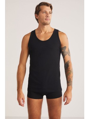 Talia Iç Giyim 6 Adet  K.o.m Henry Askılı Basic Erkek Atlet