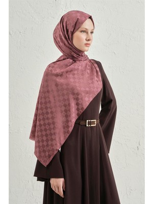Armine Elegance İpek Pamuk Dama Şal 32