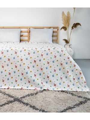 Menderes Home Cotton Collection Tek Kişilik Pike Flowers