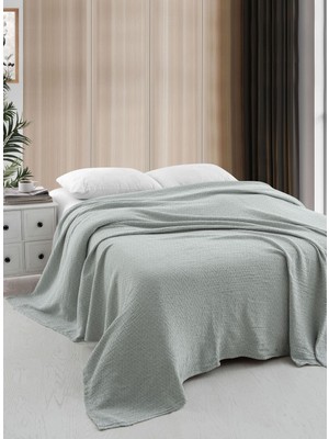 Menderes Home Cotton Collection Pike R Çift Kişilik Pike Zigzag