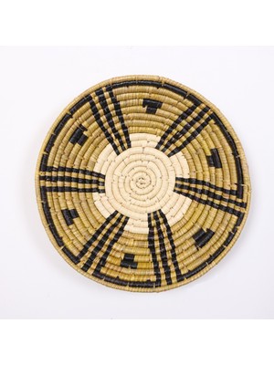 Mylamp Hina 40X9 Cm. Çift Katlı Deniz Sazı Duvar Tabağı