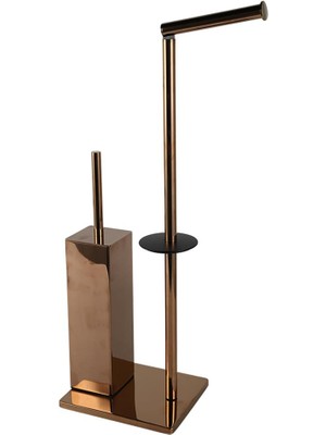 Kobos Hareketli Wc Set Kare Bakır KBW-871RS