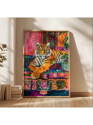 Tek Parça Salon Ofis Dekor Tablo Çerçeveli Tablo ERD01