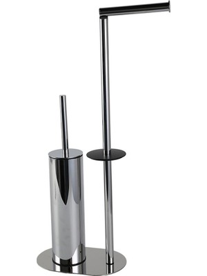 Kobos Hareketli Wc Set Yuvarlak Krom KBW-829CR